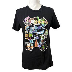 Roblox Graphic T-Shirt Black Crew Neck Short Sleeve Unisex Youth Size XL